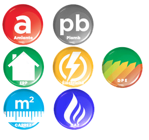 Icones diagnostic immobilier RONIN SOLUTION