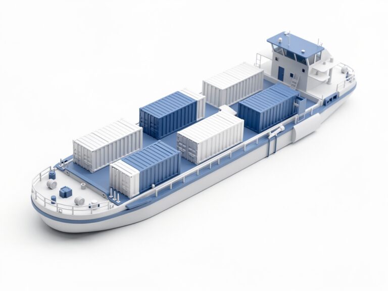 TRA EQ 109 barge fluviale transport marchandise