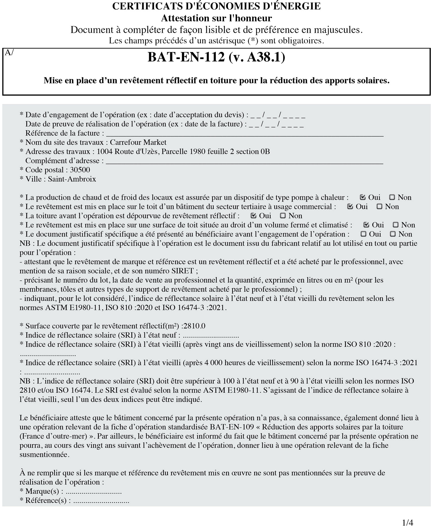 La Livraison <br>(La Preuve)