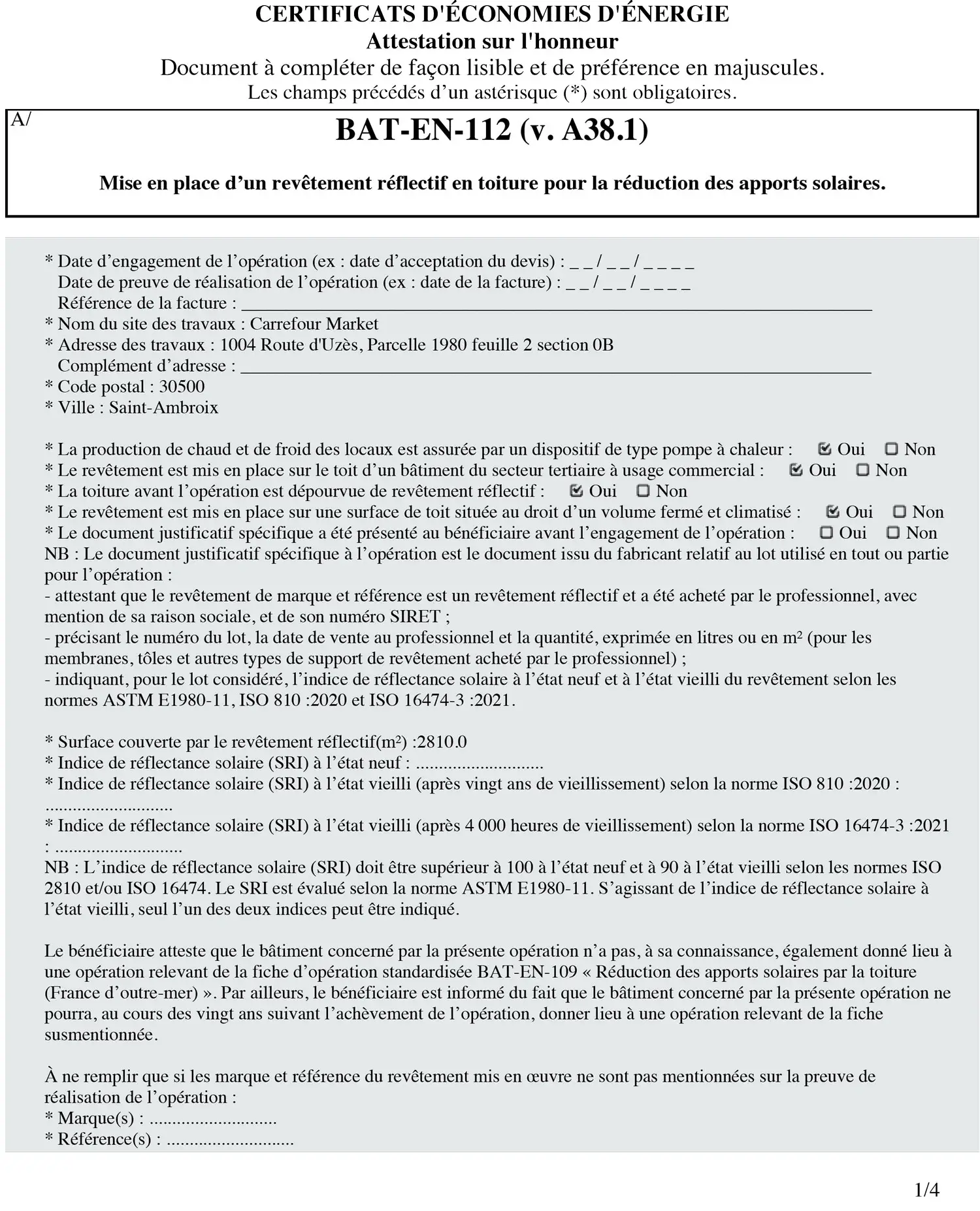 La Livraison <br>(La Preuve)