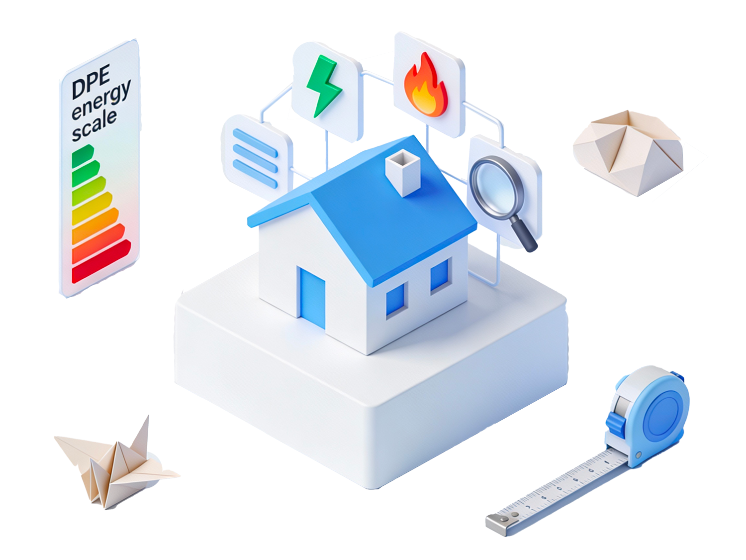 DPE-amiante-Gaz-electricite-different-diagnostic-projété