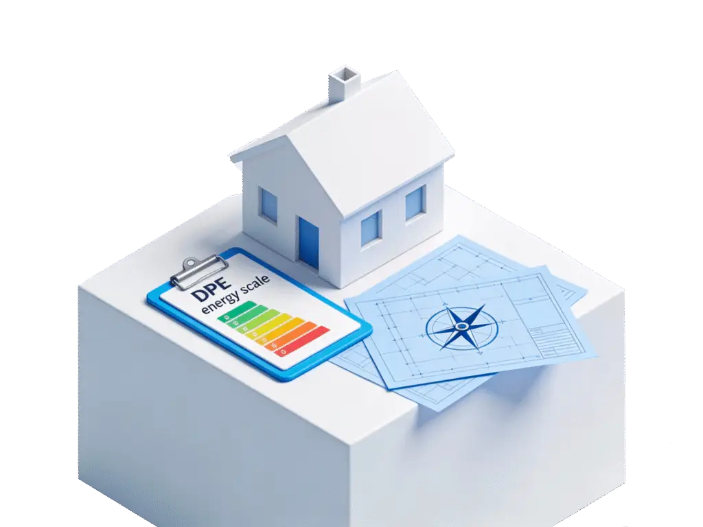 Diagnostics immobiliers AMO Travaux Hautes-Alpes DPE projeté