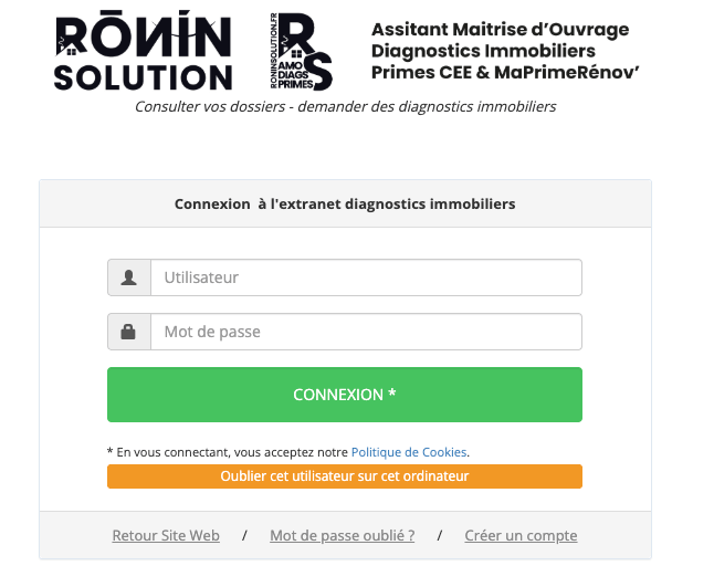 extranet diagnostics immobiliers