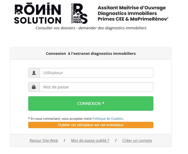 extranet diagnostics immobiliers
