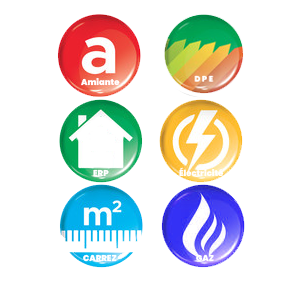 Icones diagnostics immobiliers RONIN SOLUTION